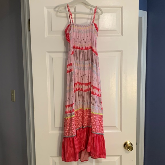 Pink patterned maxi dress - Picture 4 of 4